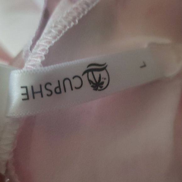 NWT Cupshe Pink Purple Yellow Halter Summer Beach Maxi Dress Size Large - Picture 5 of 7